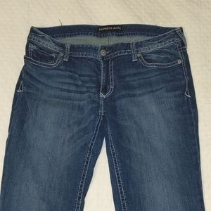 Express Stella Low Rise Bootcut Jeans